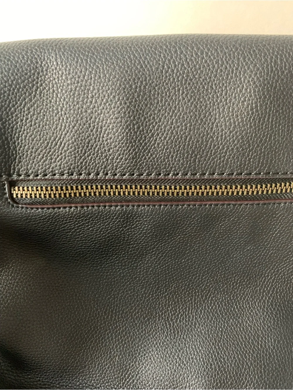 Coach Black Leather Metropolitan Messenger Bag for Men